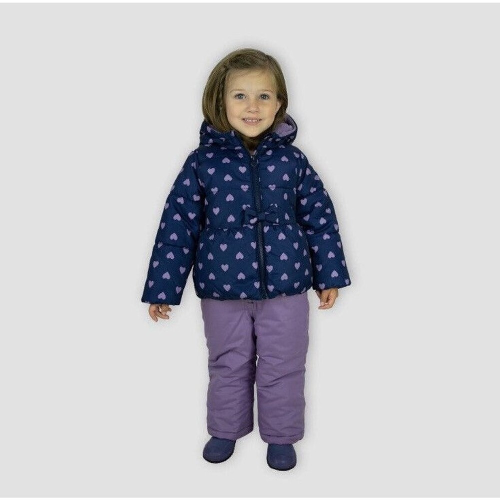 Toddler Girls 18M Heart Print Top and Bottom Set - Just One You made by carter's